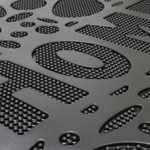 Elgon Scraper Door Mat - Black - 40x70cm